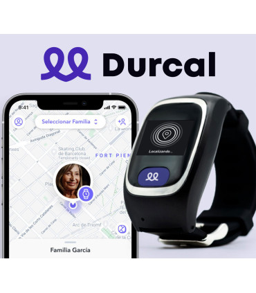 Reloj Durcal con GPS y teleasistencia - Conectado 24/7 a Movistar Prosegur Alarmas - Con 30% de descuento en pago único ANUAL