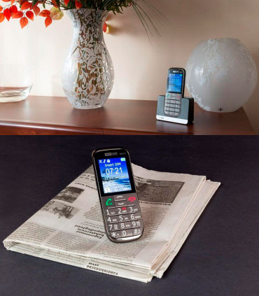 Maxcom MM720 SE - botón SOS - SMS y MMS