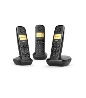 Gigaset A170 Trio - Agenda, rellamada, pantalla iluminada