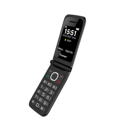 Funker C200 Easy 4G Negro