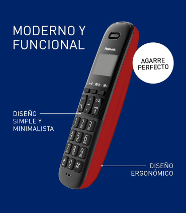 Teléfono inalambrico Panasonic KX-TGB610SPR