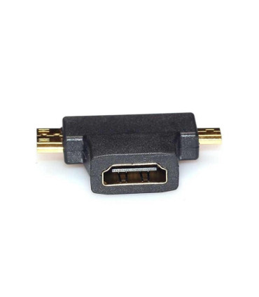 Adaptador HDMI a Mini HDMI+MicroHDMI