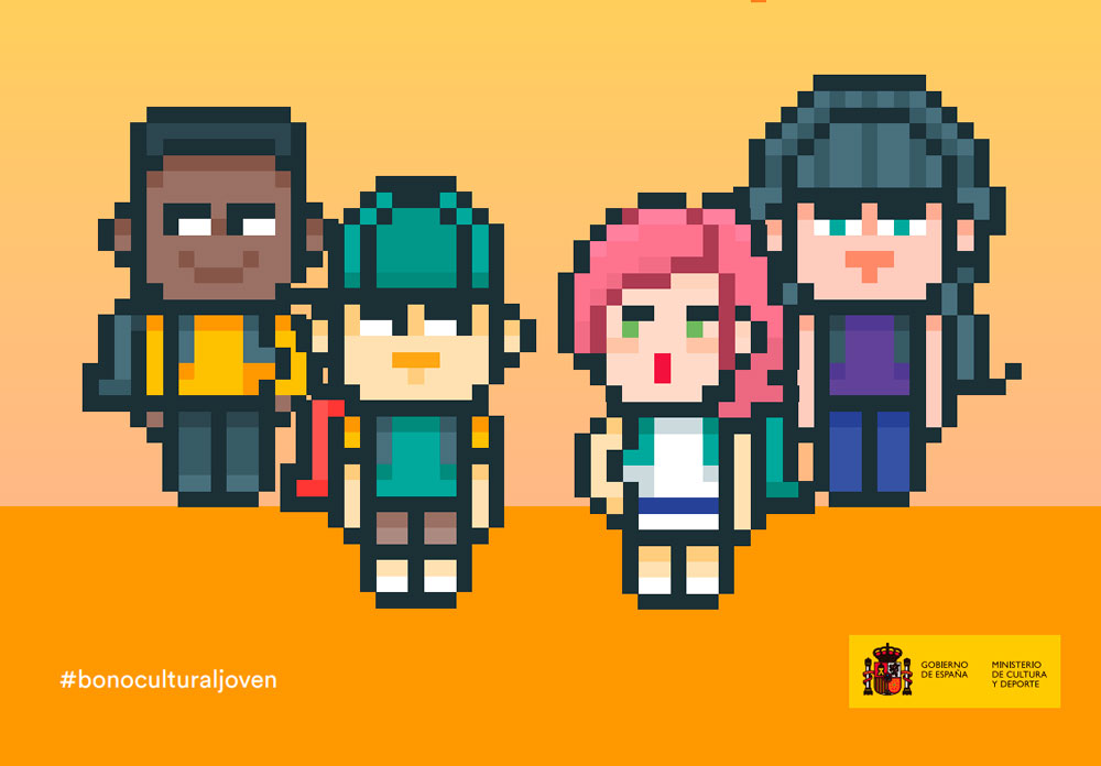 pie de Bono Cultural Joven