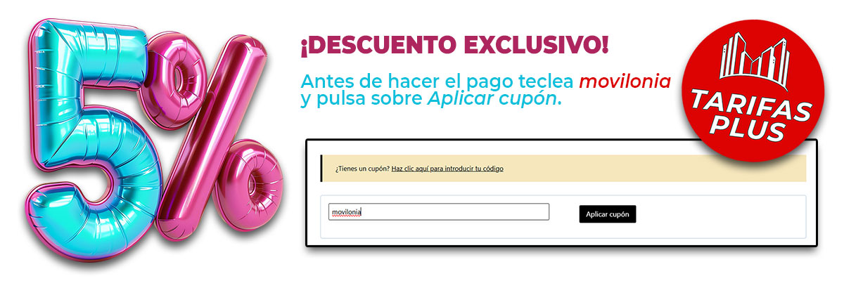 descuento del 5% por comprar desde movilonia